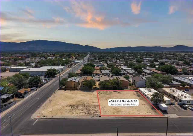 Photo 1 of Land for sale at 408/412 Florida St Se, Albuquerque, NM 87108 | MLS# 1105125 | Listing updated on 2026-07-29