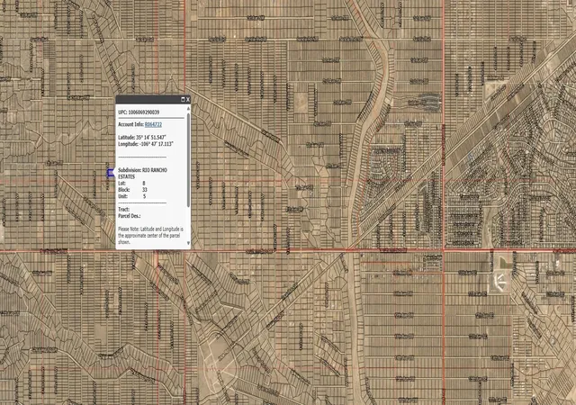 Photo 2 of Land for sale at 26th (u5 B33 L8) St Sw #5, Rio Rancho, NM 87124 | MLS# 1105516 | Listing updated on 2026-07-22