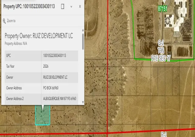 Photo 2 of Land for sale at 4 Lots 4234 Ac Pajarito, Albuquerque, NM 87121 | MLS# 1105616 | Listing updated on 2026-06-16