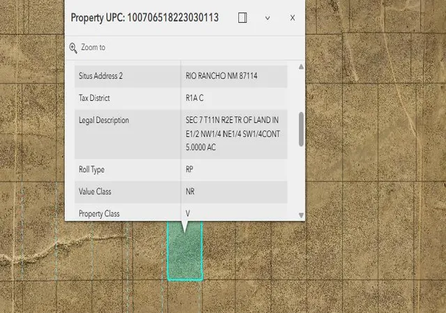 Photo 1 of Land for sale at 5ac Near Paseo & Atrisco Vista, Albuquerque, NM 87114 | MLS# 1105645 | Listing updated on 2026-07-29