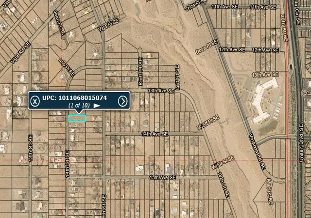 Photo 1 of Land for sale at 1466 & 1448 14th St Se, Rio Rancho, NM 87124 | MLS# 1105650 | Listing updated on 2026-07-29