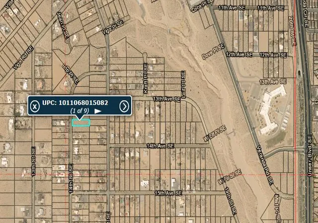 Photo 2 of Land for sale at 1466 & 1448 14th St Se, Rio Rancho, NM 87124 | MLS# 1105650 | Listing updated on 2026-07-29