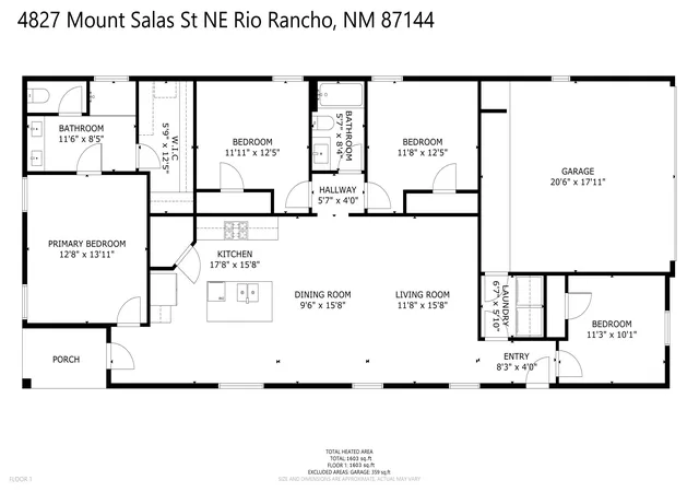 Homes for sale in Rio Rancho, NM | 4827 Mount Salas St Ne, Rio Rancho, NM 87144 | MLS# 1105996