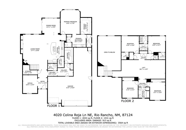56th image of 4020 Colina Roja Ln Ne, Rio Rancho, NM 87124 | MLS# 1106546