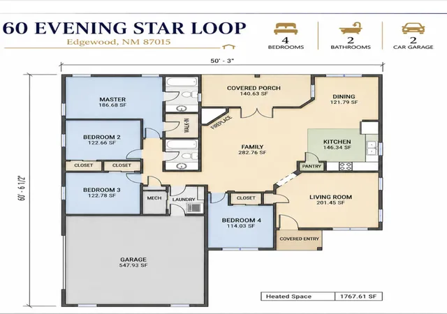 Photo 50 of Single family home for sale at 60 Evening Star Loop, Edgewood, NM 87015 | MLS# 1106578 | Listing updated on 2026-08-28