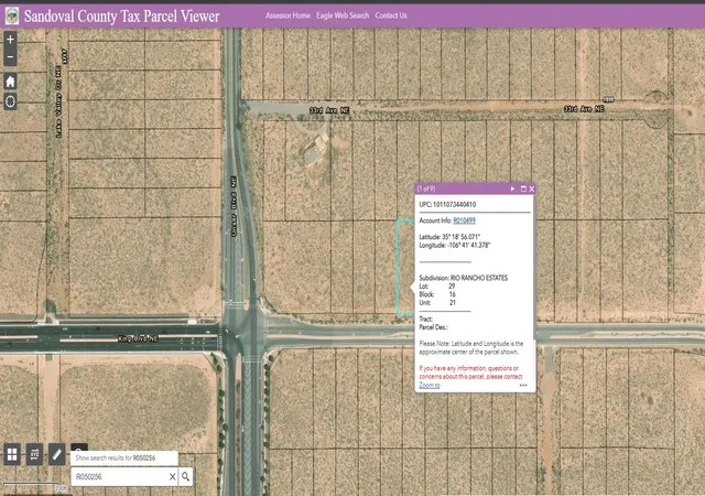 Photo 2 of Land for sale at 2101 2105 King Blvd Ne, Rio Rancho, NM 87144 | MLS# 1106588 | Listing updated on 2026-07-21