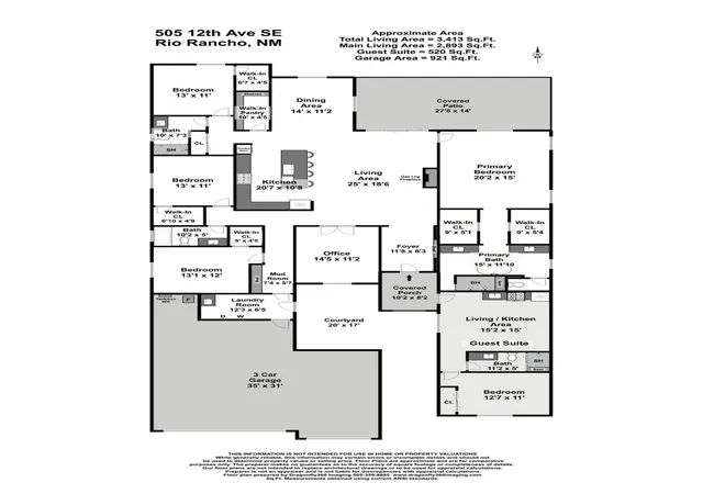39th image of 505 12th Ave Se, Rio Rancho, NM 87124 | MLS# 1106646