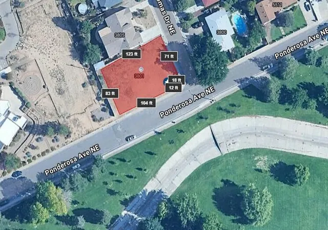 Land for sale at 3801 Palomas Dr NE, Albuquerque, NM 87110 | MLS# 1106705