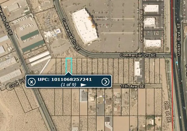 Photo 1 of Land for sale at 1823 11th Avenue Se, Rio Rancho, NM 87124 | MLS# 1106739 | Listing updated on 2026-07-06