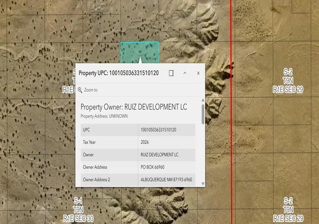 2nd image of Pajarito Mesa 7 Lots 66 Acres, Albuquerque, NM 87121 | MLS# 1106820