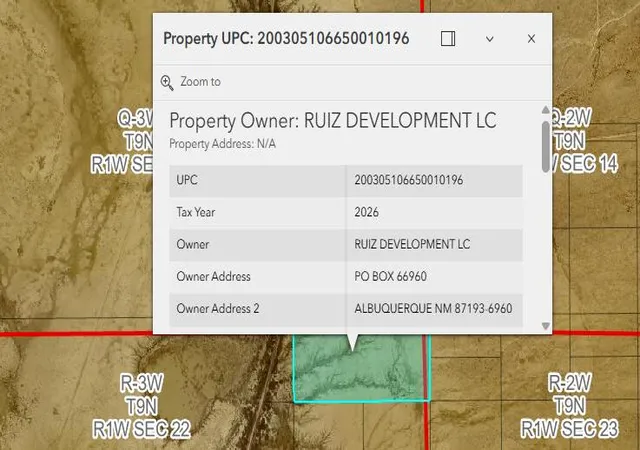 4th image of Pajarito Mesa 7 Lots 66 Acres, Albuquerque, NM 87121 | MLS# 1106820