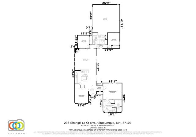 Photo 41 of Single family home for sale at 233 Shangri La Ct Nw, Albuquerque, NM 87107 | MLS# 1106849 | Listing updated on 2026-07-21