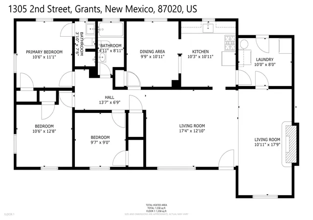 Homes for sale in Grants, NM | 1305 N 2nd St, Grants, NM 87020 | MLS# 1107241