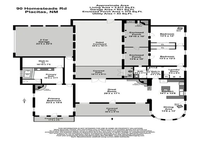 Photo 58 of Single family home for sale at 90 Homesteads Rd, Placitas, NM 87043 | MLS# 1107375 | Listing updated on 2026-08-29