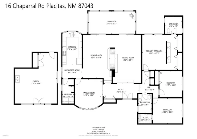 Homes for sale in Placitas, NM | 16 Chaparral Rd, Placitas, NM 87043 | MLS# 1107415