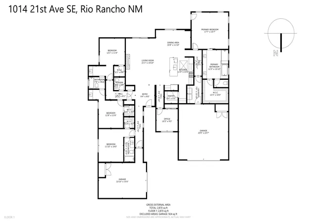 65th image of 1014 21st Ave Se, Rio Rancho, NM 87124 | MLS# 1107471