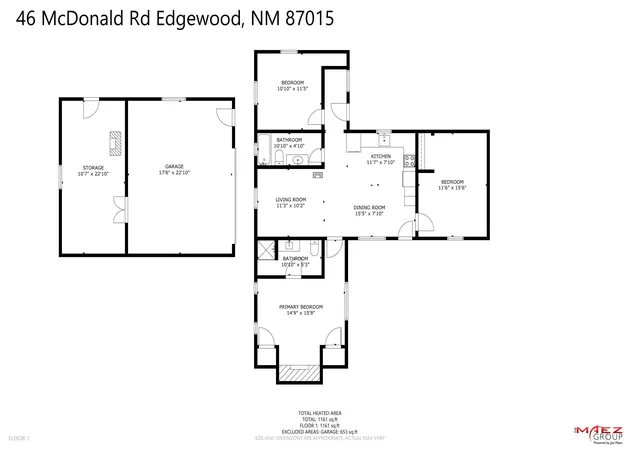 Photo 59 of Single family home for sale at 46 Mcdonald Rd, Edgewood, NM 87015 | MLS# 1107552 | Listing updated on 2026-08-20
