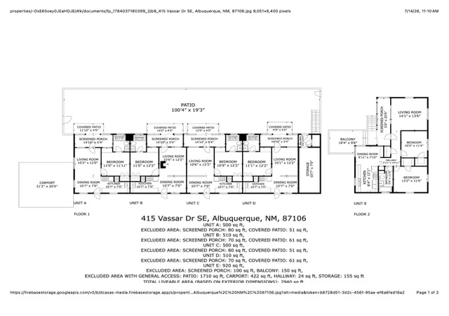 Photo 71 of Sale Pending at 415 Vassar Dr Se, Albuquerque, NM 87106 | MLS# 1107566 | Listing updated on 2026-08-21