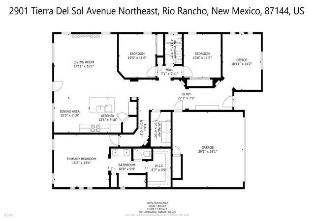 54th image of 2901 Tierra Del Sol Ave Ne, Rio Rancho, NM 87144 | MLS# 1107647