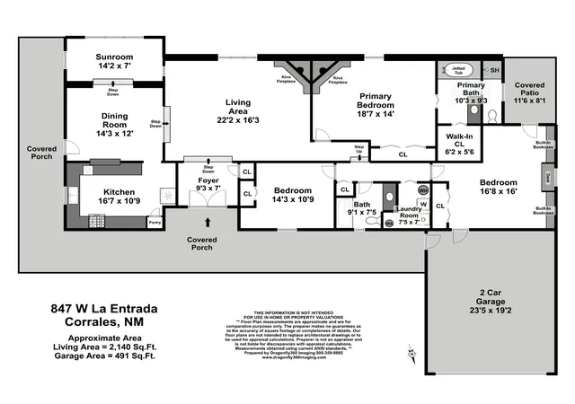 41st image of 847 W La Entrada, Corrales, NM 87048 | MLS# 1107688