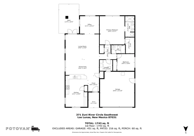 4th image of 371 Zuni River Cir Sw, Los Lunas, NM 87031 | MLS# 1107736
