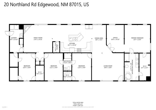 Photo 61 of Manufactured home for sale at 20 Northland Rd, Edgewood, NM 87015 | MLS# 1107891 | Listing updated on 2026-08-28