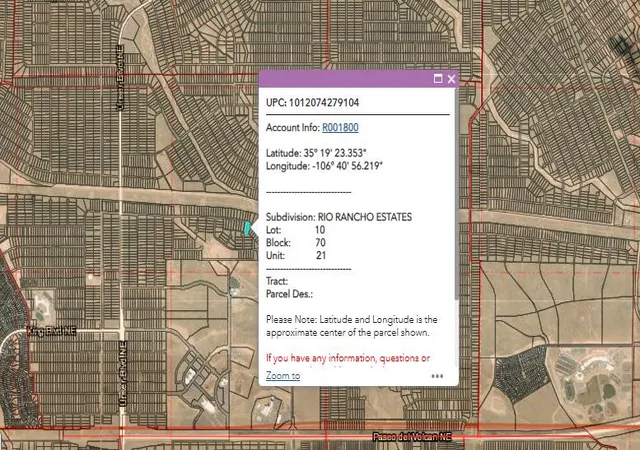 Photo 3 of Land for sale at 8 Lots At Rio Rancho Ests, Rio Rancho, NM 87144 | MLS# 1108066 | Listing updated on 2026-07-28