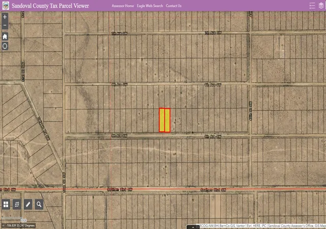 1st image of 2 Lots 9th (u: 2 B:12 L:45&46) Ave Sw, Rio Rancho, NM 87124 | MLS# 1108097