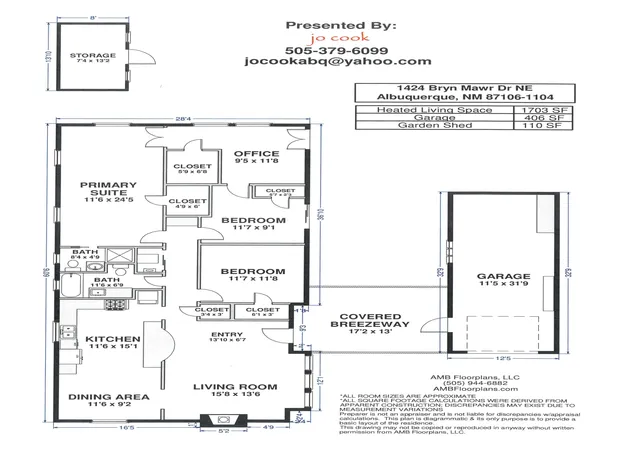 Photo 35 of Single family home for sale at 1424 Bryn Mawr Dr Ne, Albuquerque, NM 87106 | MLS# 1108119 | Listing updated on 2026-08-21