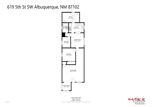 31st image of 619 5th St Sw, Albuquerque, NM 87102 | MLS# 1108211