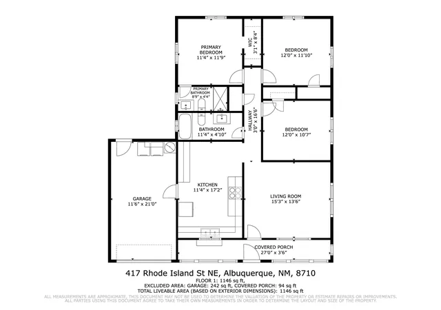 46th image of 417 Rhode Island St Ne, Albuquerque, NM 87108 | MLS# 1108224