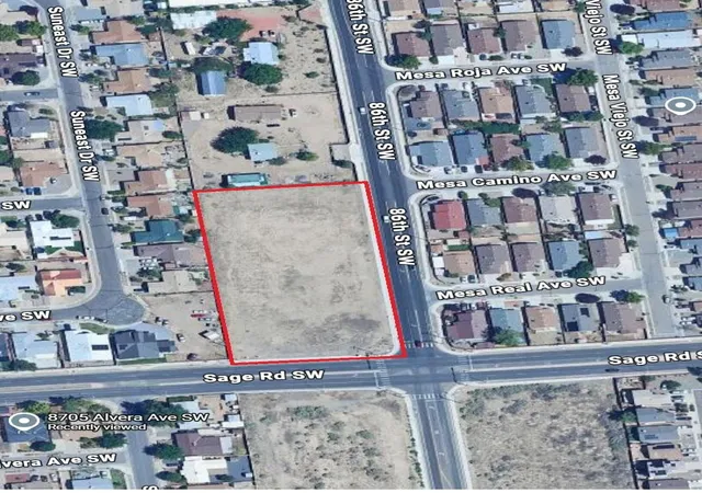 Photo 3 of Land for sale at 86th & Sage Ave Sw, Albuquerque, NM 87121 | MLS# 1108340 | Listing updated on 2026-08-01