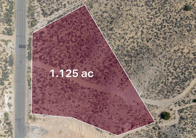 Photo 3 of Land for sale at 1124 8th Street NE, Rio Rancho, NM 87144 | MLS# 1108618 | Listing updated on 2026-08-06