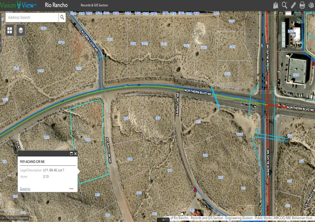 Photo 1 of Land for sale at 909 Acano Cir Ne, Rio Rancho, NM 87124 | MLS# 1109116 | Listing updated on 2026-08-14