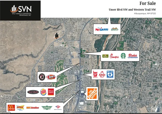 Photo 2 of Land for sale at Nec Unser & Western Trl Nw, Albuquerque, NM 87120 | MLS# 1109188 | Listing updated on 2026-08-14