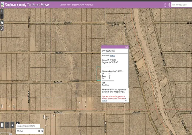 Photo 2 of Land for sale at 2 Lots 3rd (u:8 B:27 L:16&17) Ave Nw, Rio Rancho, NM 87124 | MLS# 1109367 | Listing updated on 2026-08-18