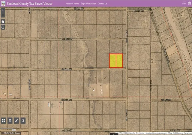 Photo 3 of Land for sale at 2 Lots 3rd (u:8 B:27 L:16&17) Ave Nw, Rio Rancho, NM 87124 | MLS# 1109367 | Listing updated on 2026-08-18