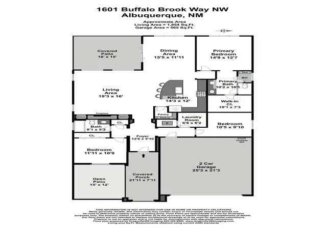 Photo 3 of Single family home for sale at 1601 Buffalo Brk Way NW, Albuquerque, NM 87120 | MLS# 1109474 | Listing updated on 2026-08-24