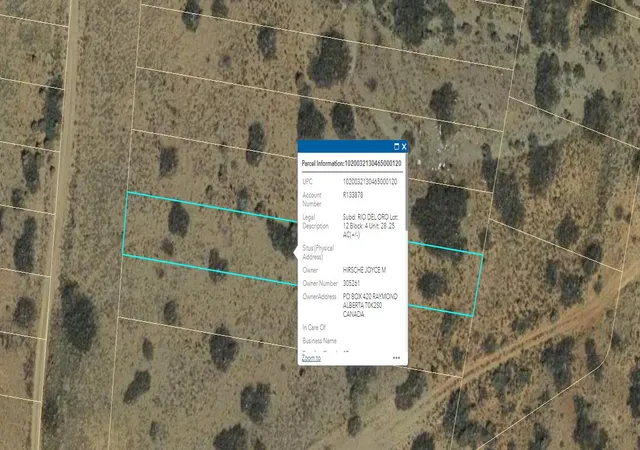 Photo 2 of Land for sale at Vl Rdo Lot 12 Block 4 #28, Los Lunas, NM 87031 | MLS# 1109554 | Listing updated on 2026-08-21