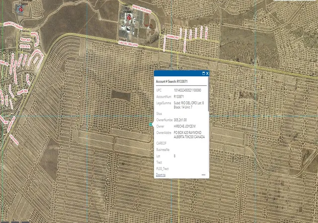 Photo 3 of Land for sale at Vl Rdo Lot 8 Block 14 #7, Los Lunas, NM 87031 | MLS# 1109559 | Listing updated on 2026-08-21