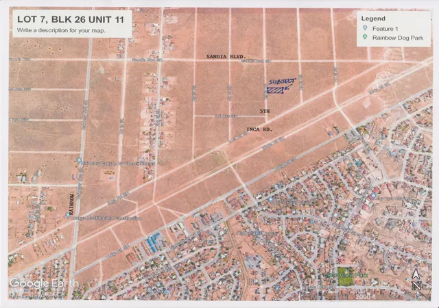 Photo 1 of Land for sale at 5th St Sw, Rio Rancho, NM 87124 | MLS# 1109746 | Listing updated on 2026-08-25