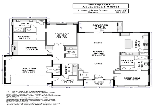 Photo 34 of Sale Pending at 2704 Kayla Ln Nw, Albuquerque, NM 87104 | MLS# 1109770 | Listing updated on 2026-08-27