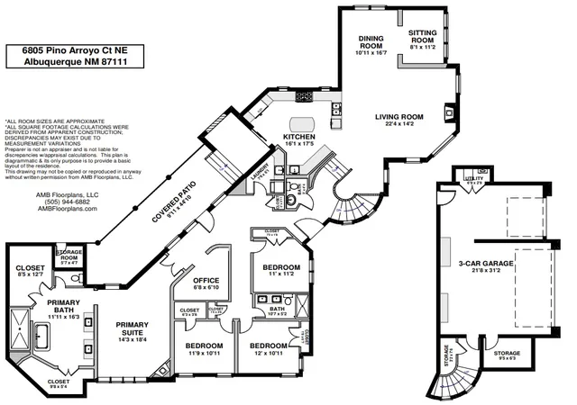 54th image of 6805 Pino Arroyo Ct Ne, Albuquerque, NM 87111 | MLS# 1110047