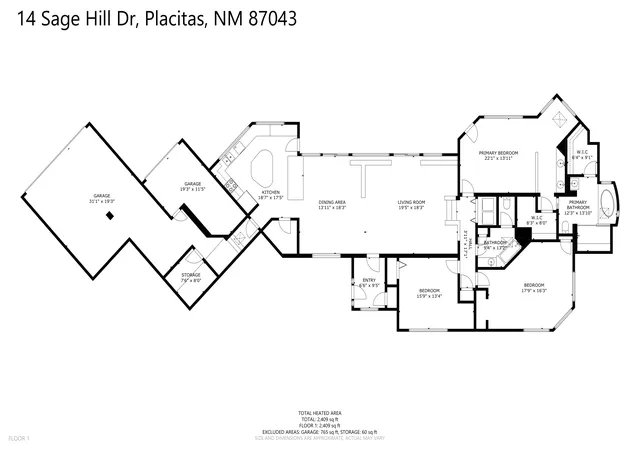 Photo 73 of Single family home for sale at 14 Sage Hill Dr, Placitas, NM 87043 | MLS# 1110066 | Listing updated on 2026-08-30