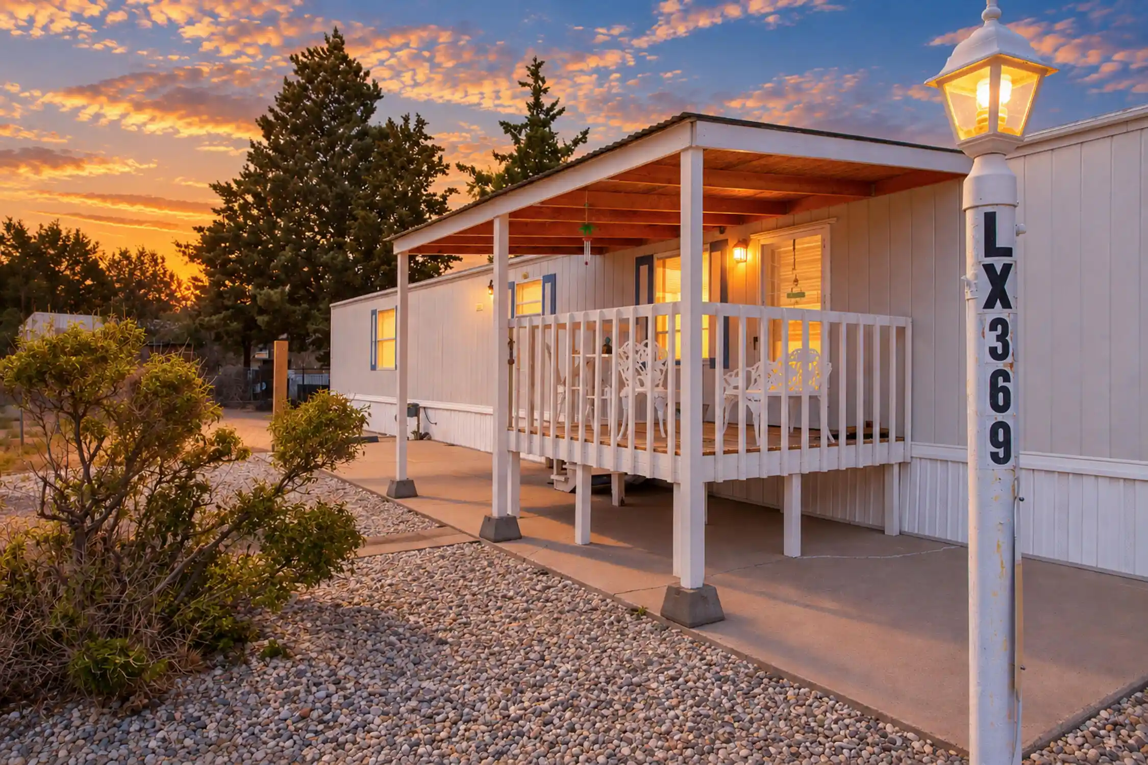 Photo 1 of Manufactured home for sale at 11100 Gibson Blvd Se #LX 369, Albuquerque, NM 87123 | MLS# 1110411 | Listing updated on 2026-10-24