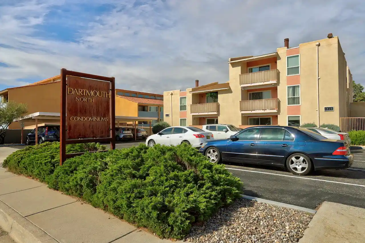 Photo 1 of Condo for sale at 1821 Dartmouth Dr Ne #104, Albuquerque, NM 87106 | MLS# 1111365 | Listing updated on 2026-10-24