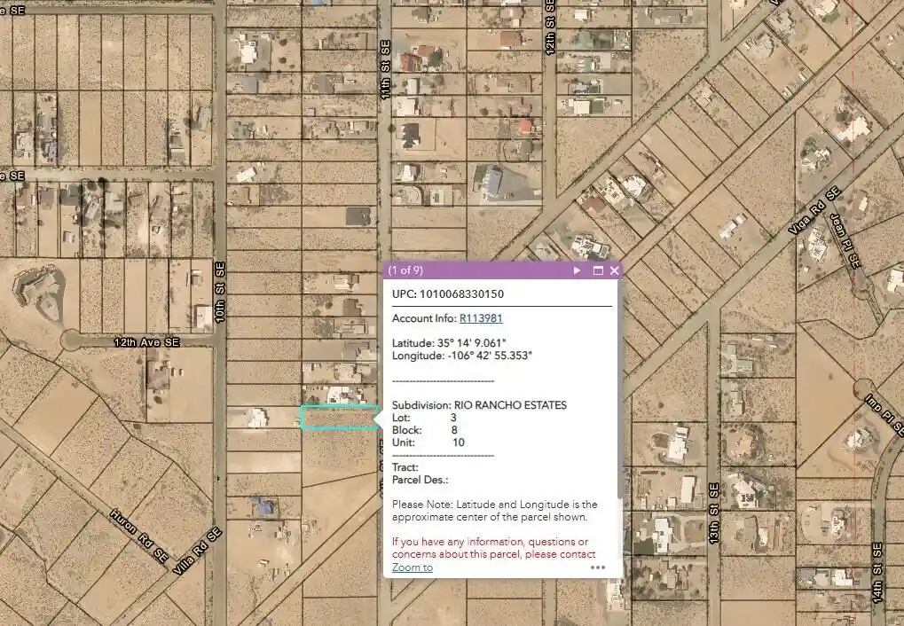 Land for sale at 1317 11th Street SE, Rio Rancho, NM 87124 | MLS# 1113040