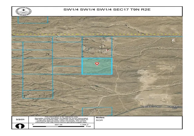 Photo 2 of Land for sale at Off Pajarito (tk 2) Rd Sw, Albuquerque, NM 87121 | MLS# 987198 | Listing updated on 2026-08-21