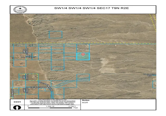 Photo 3 of Land for sale at Off Pajarito (tk 2) Rd Sw, Albuquerque, NM 87121 | MLS# 987198 | Listing updated on 2026-08-21