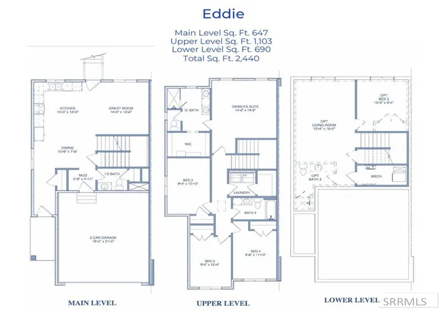 Photo 3 of Townhouse for sale at 2905 Gray Fox Lane #1-6-1, Idaho Falls, ID 83406 | MLS# 2187685 | Listing updated on 2026-08-11